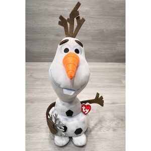 Ty Beanie Babies Sparkle Olaf Disney Frozen Plush Toy with Tag